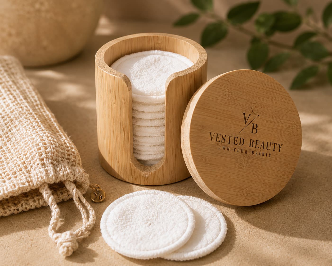 Reusable cleansing rounds